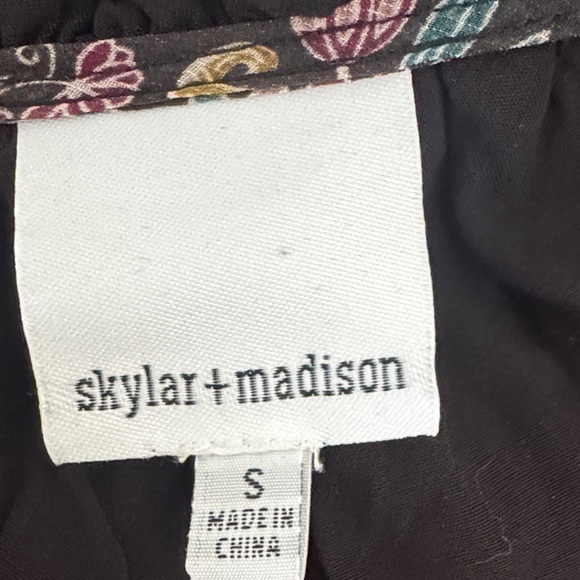 Skylar + Madison Floral Long Sleeve Dress - Picture 2 of 6